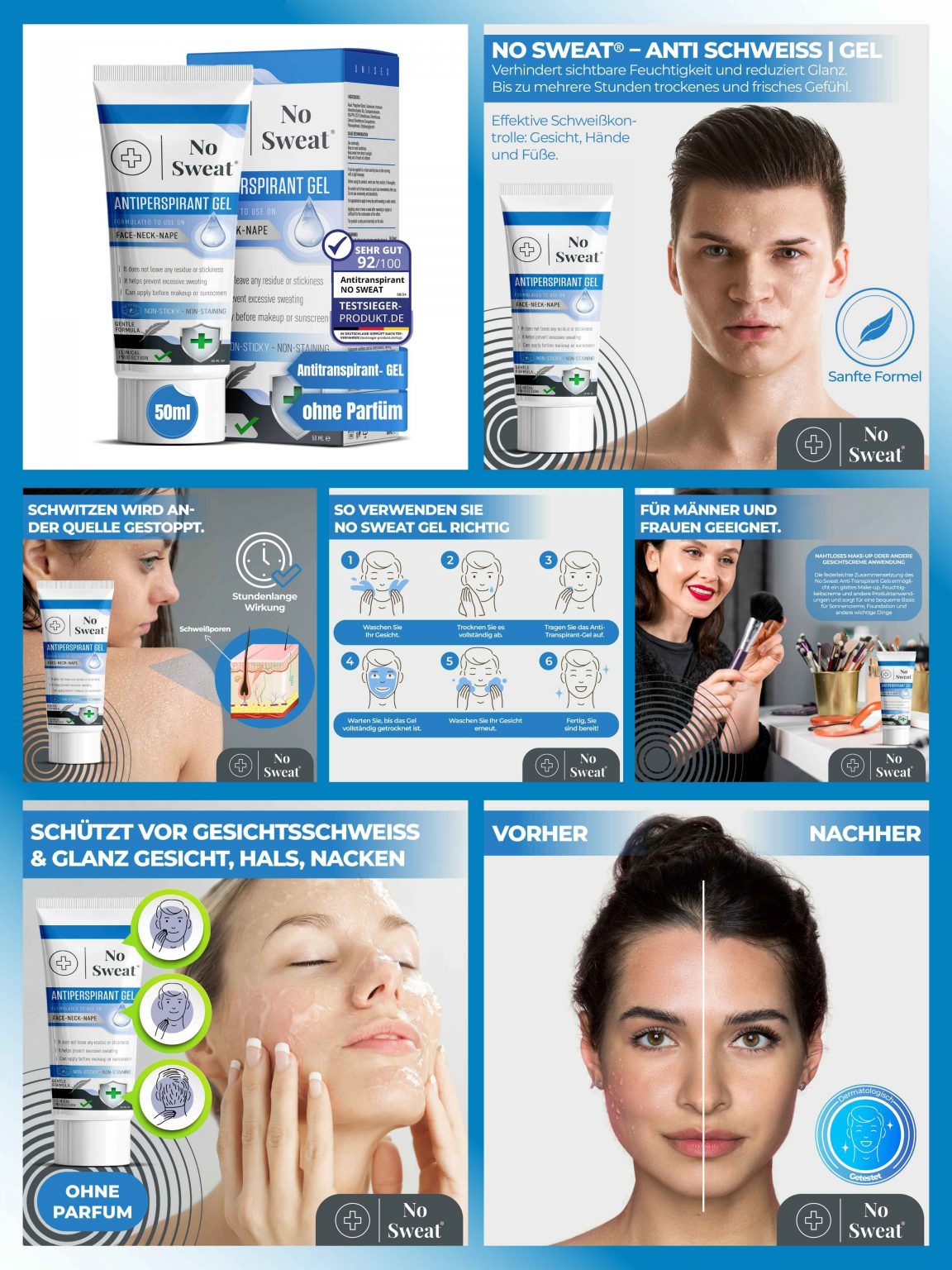 No Sweat Gel