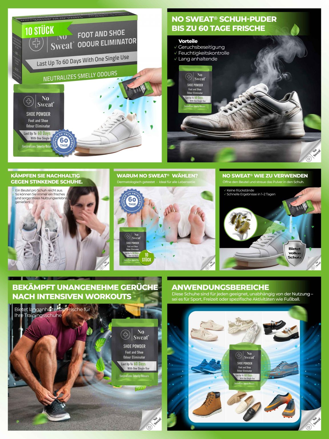 Schuhe Geruchsentferner