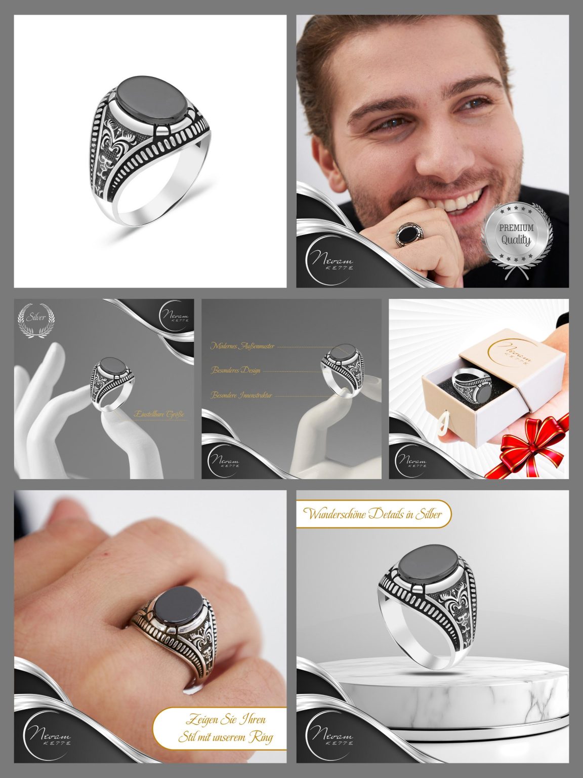 ERKY05 Ring mit Opal