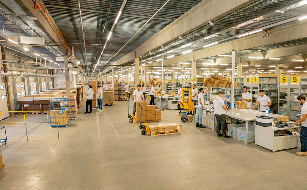 Visual zur Integration von Fulfillment-Prozessen mit Pufferlagern