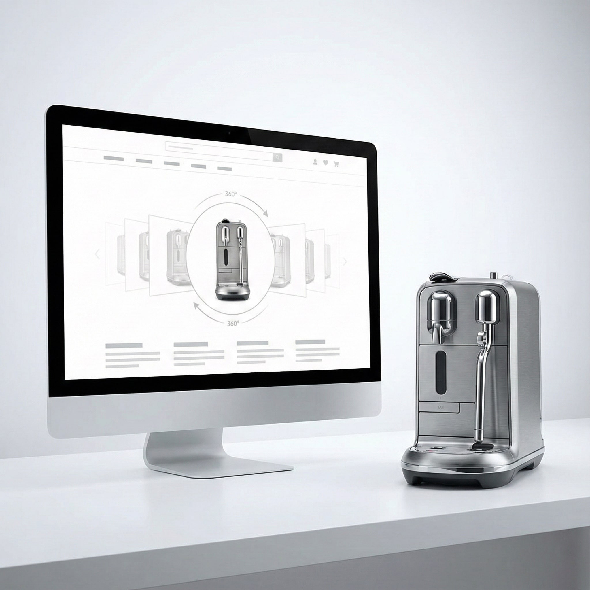 Beispiel für 360-Grad-Produktansicht auf einer Amazon-Produktseite