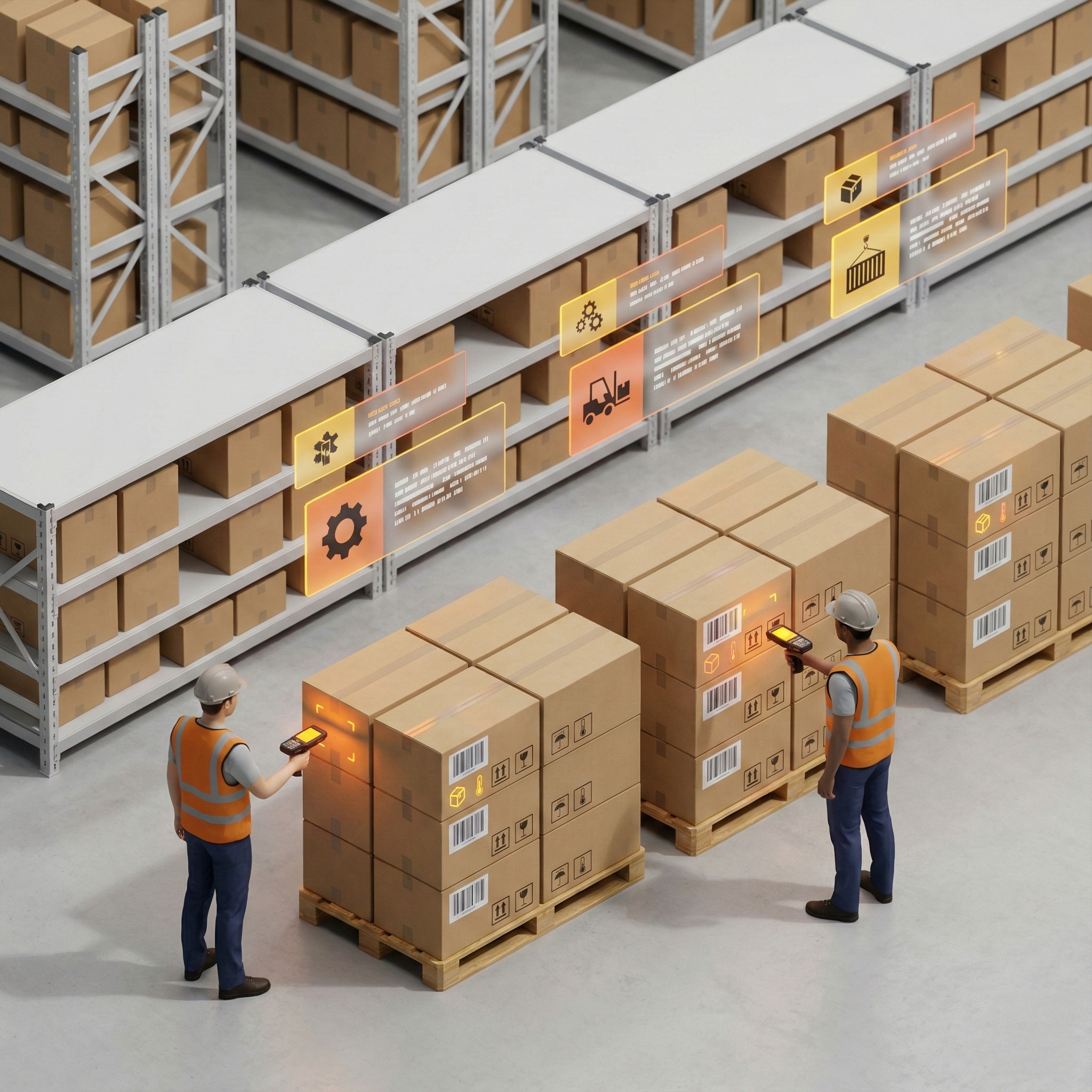 Lager- und Fulfillmentprozesse, die mit standardisierten Produktdaten arbeiten