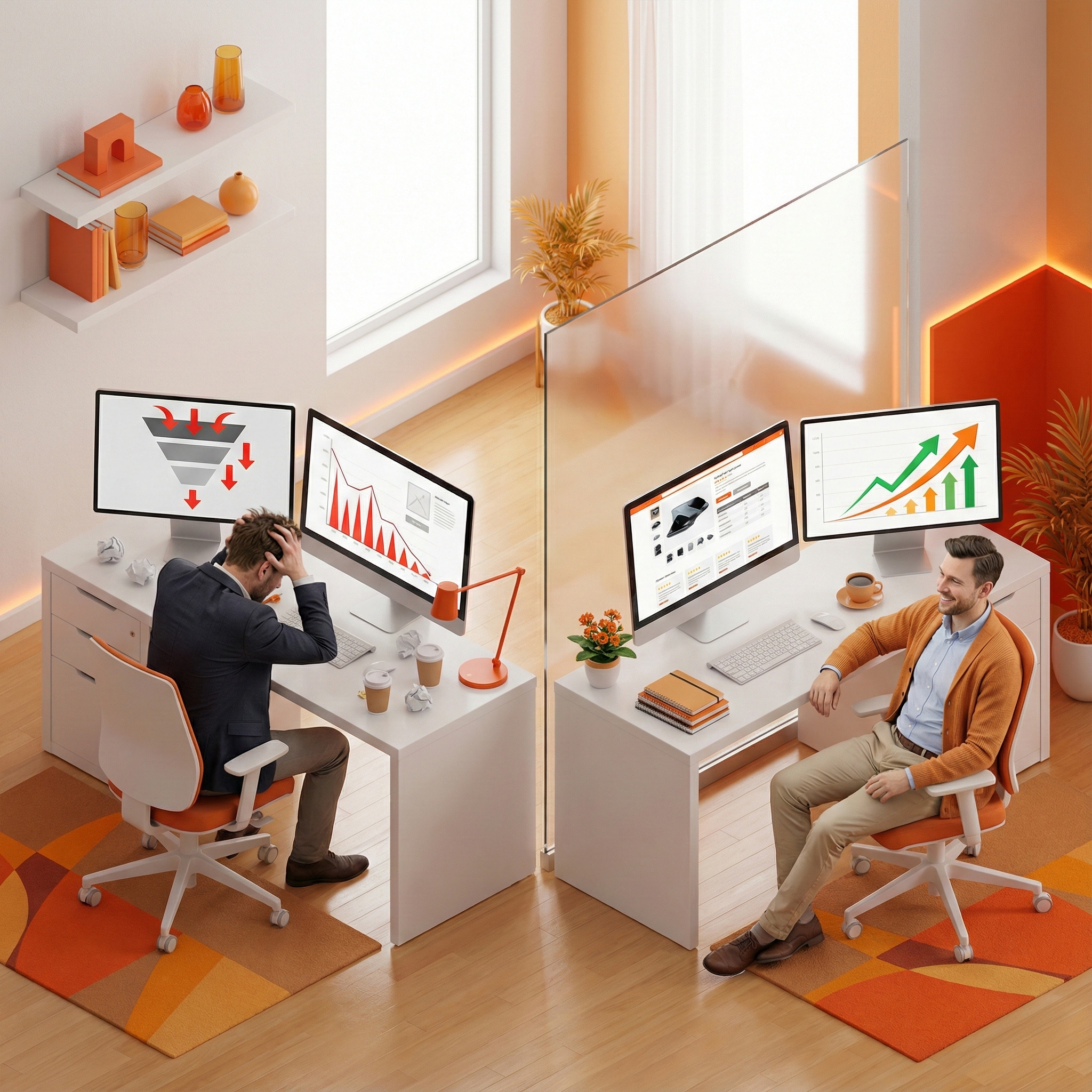 Visualisierung des Zusammenhangs zwischen Marketingbudget und Content-Qualität