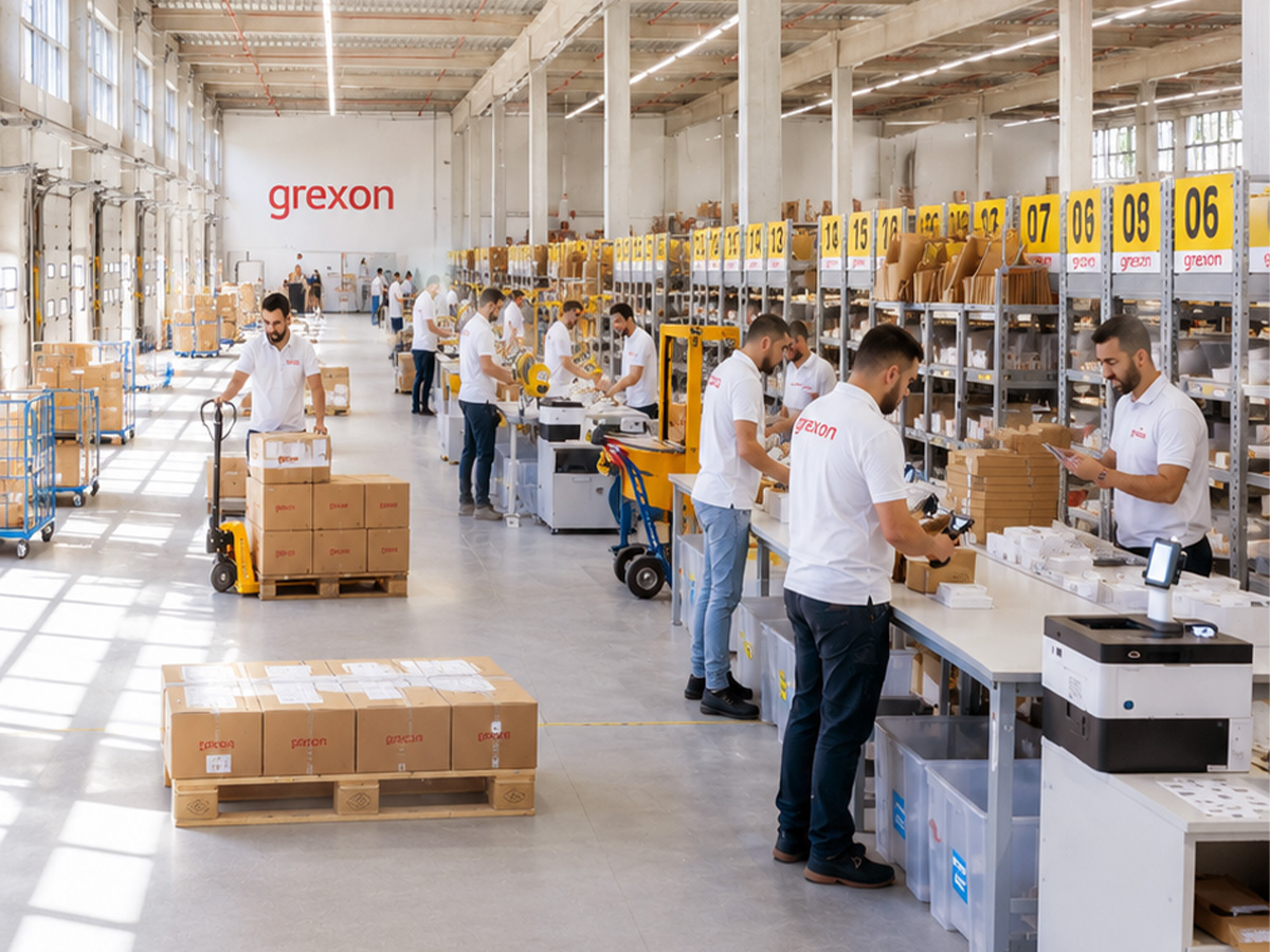 Grexon Warehouse Interior