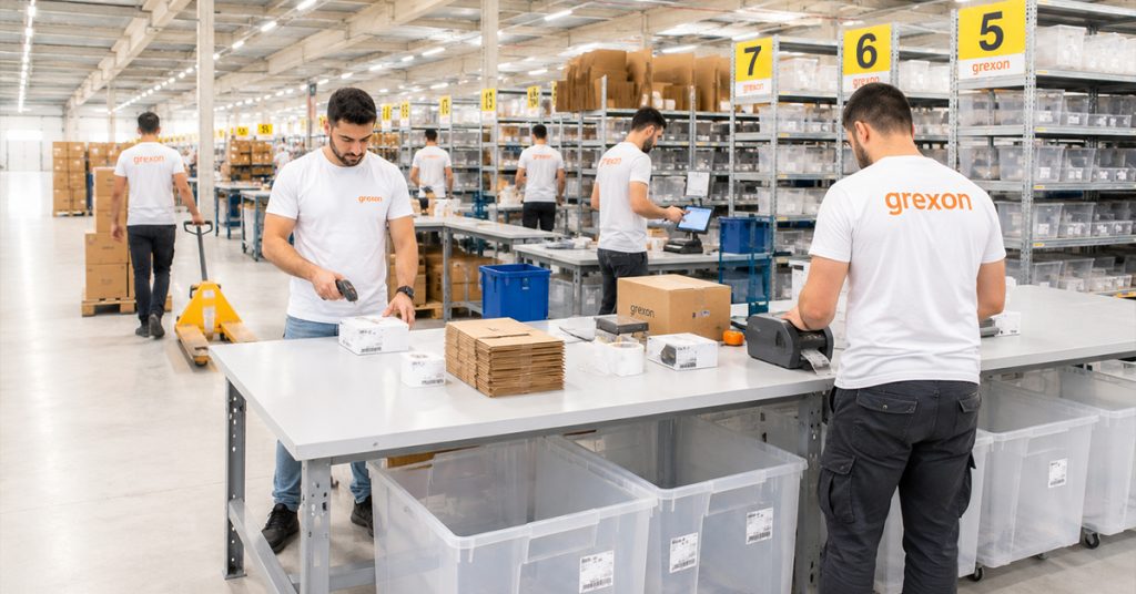 Grexon warehouse operations