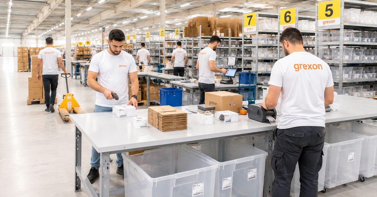 Grexon warehouse operations