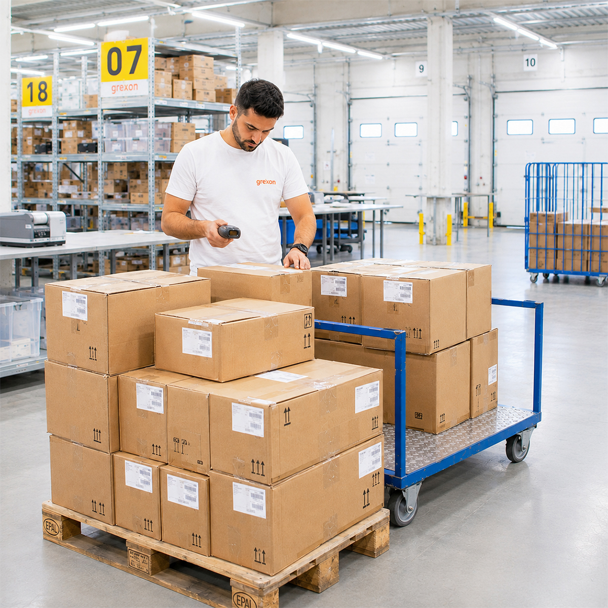 Grexon warehousing operations