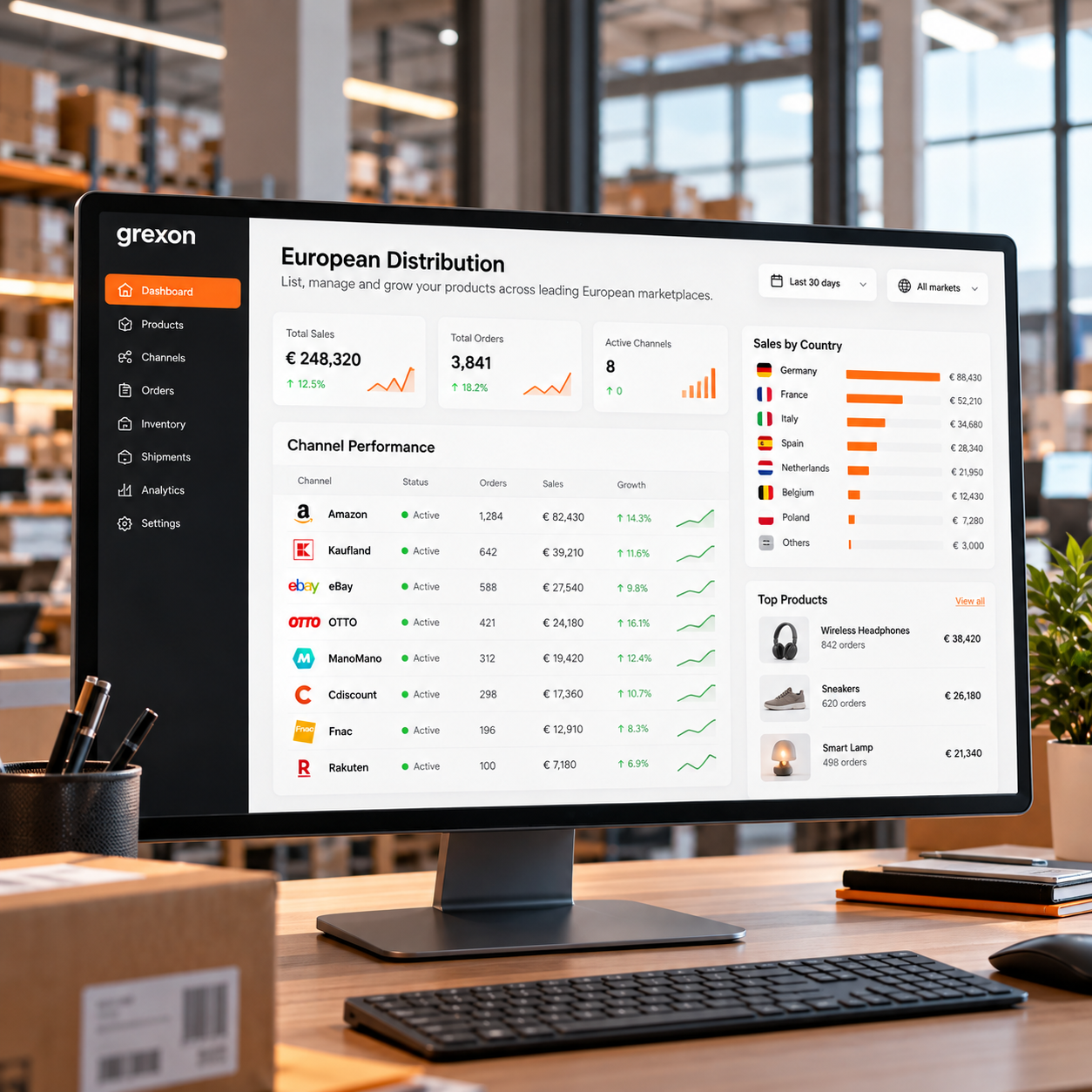 Grexon E-Commerce Distributor
